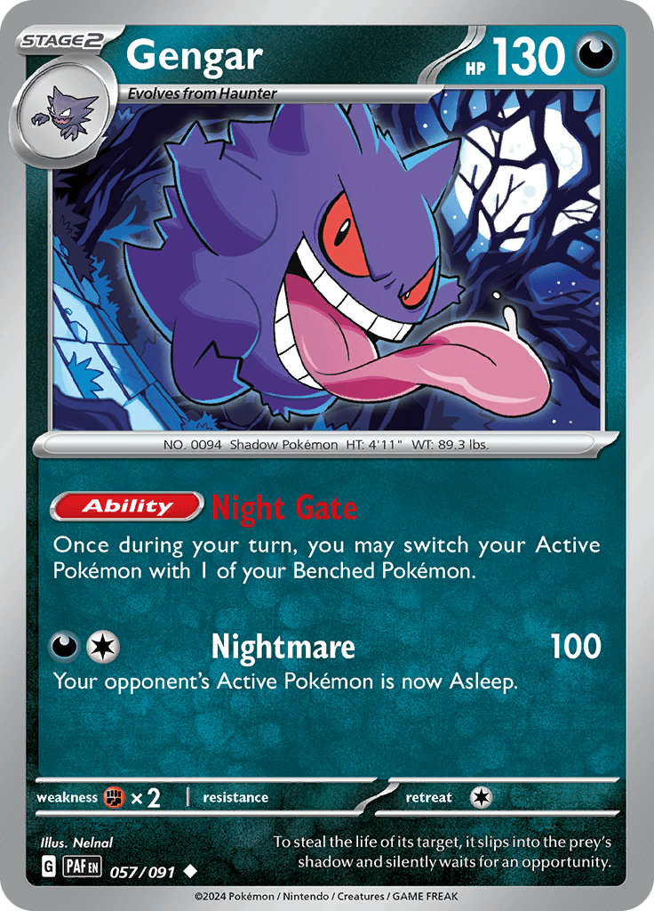 Gengar - Pokemon Tcg