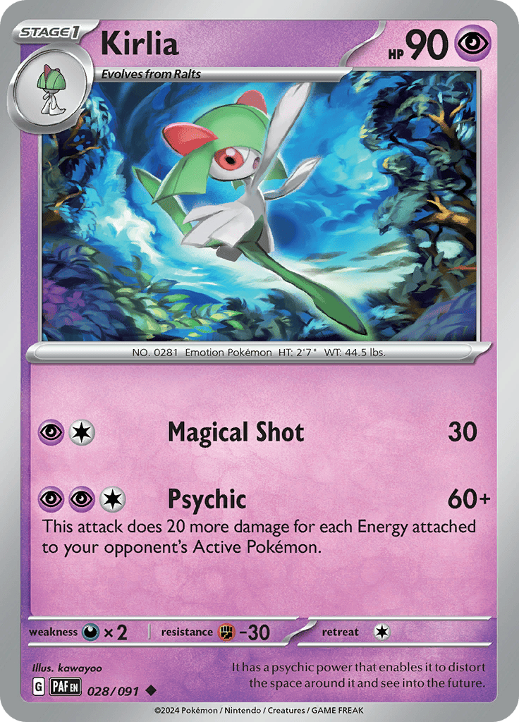 Kirlia - Pokemon Tcg