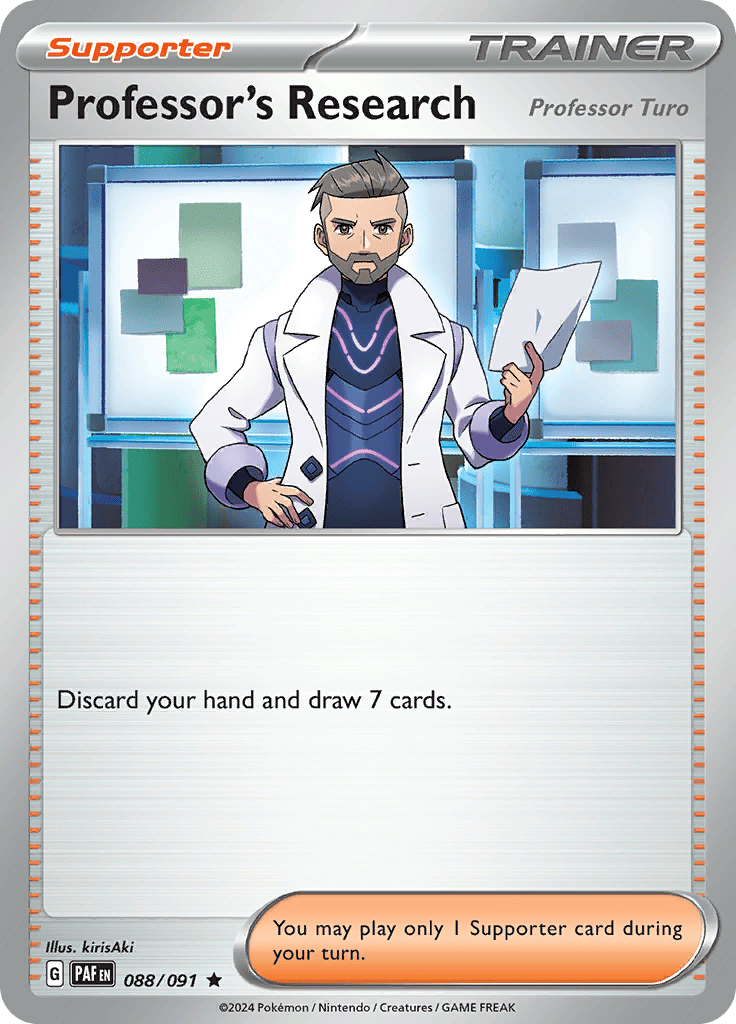 Professor's Research - Pokemon Tcg