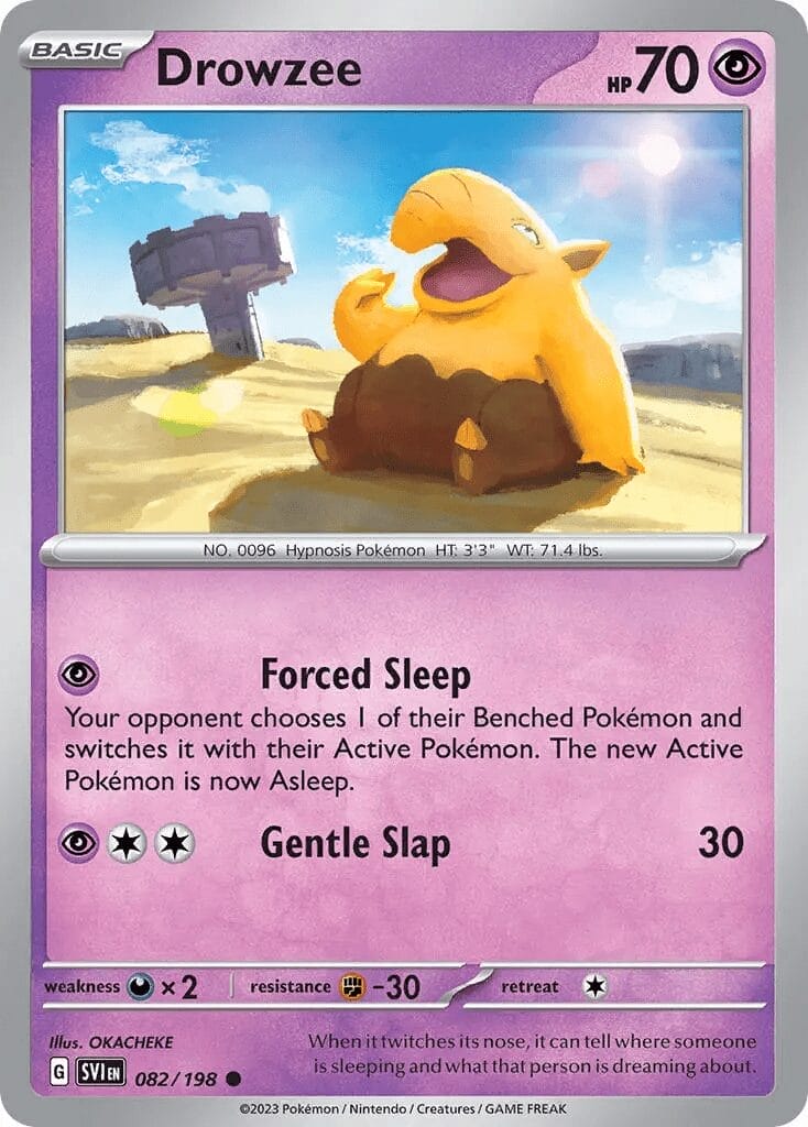 Drowzee · Scarlet &Amp; Violet (Svi) 082