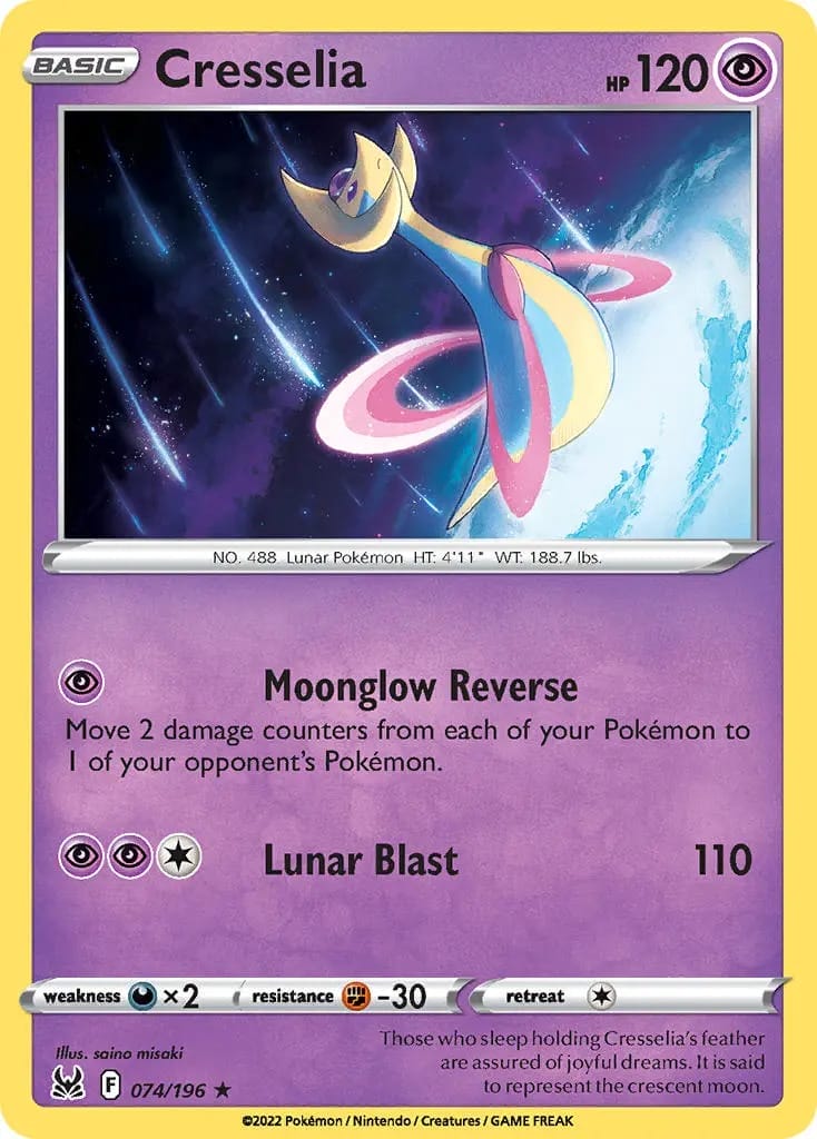 Cresselia · Lost Origin (Lor) 074