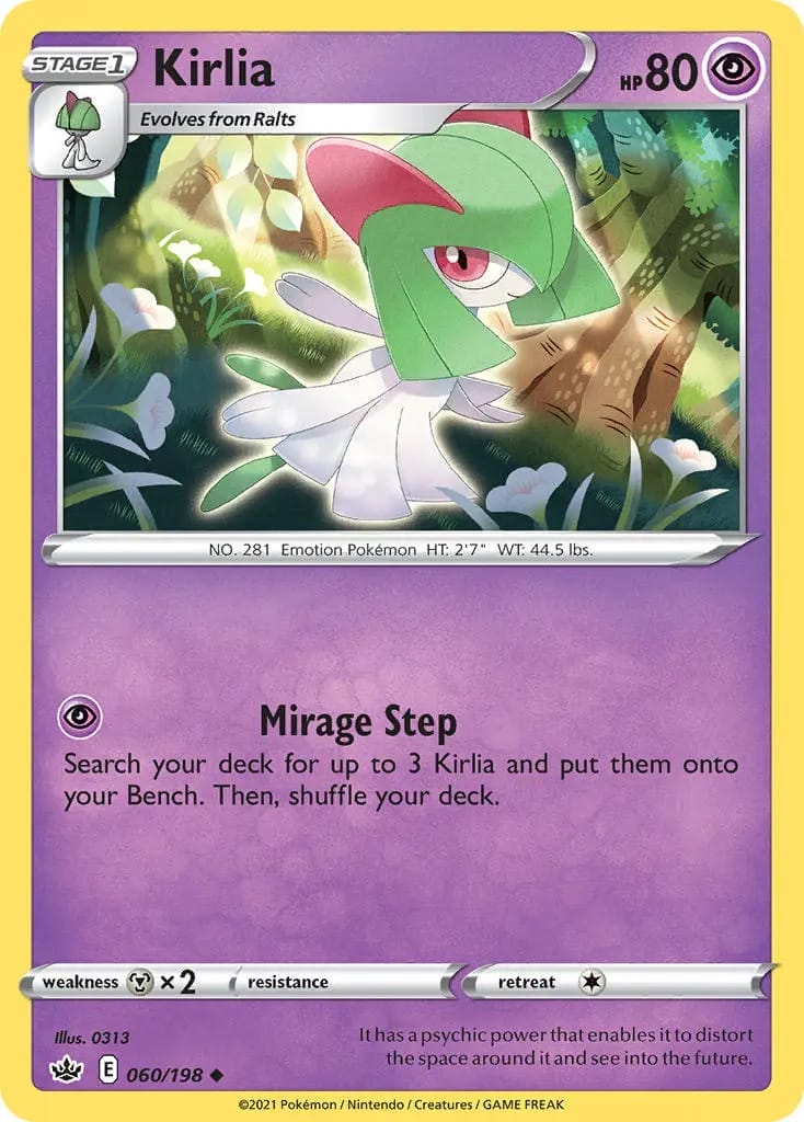 Kirlia · Chilling Reign (Cre) 060
