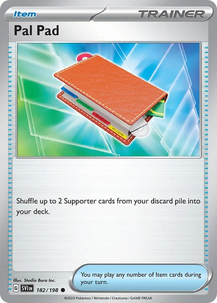 Pal Pad · Scarlet &Amp; Violet (Svi) 182