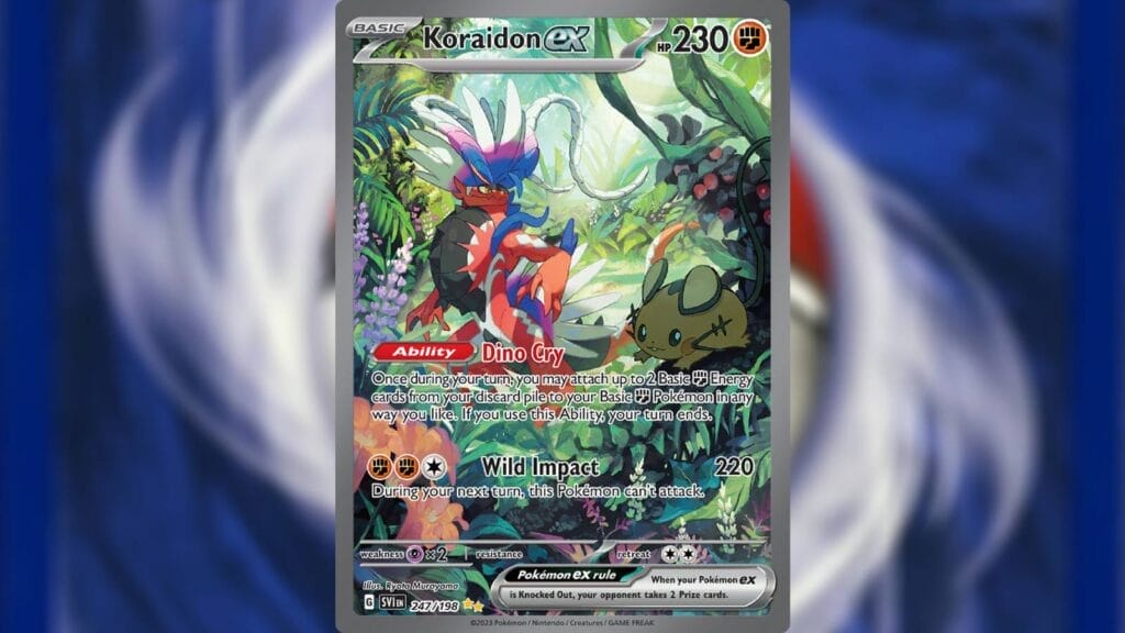 Koraidon Ex – 247 (Special Illustration Rare)