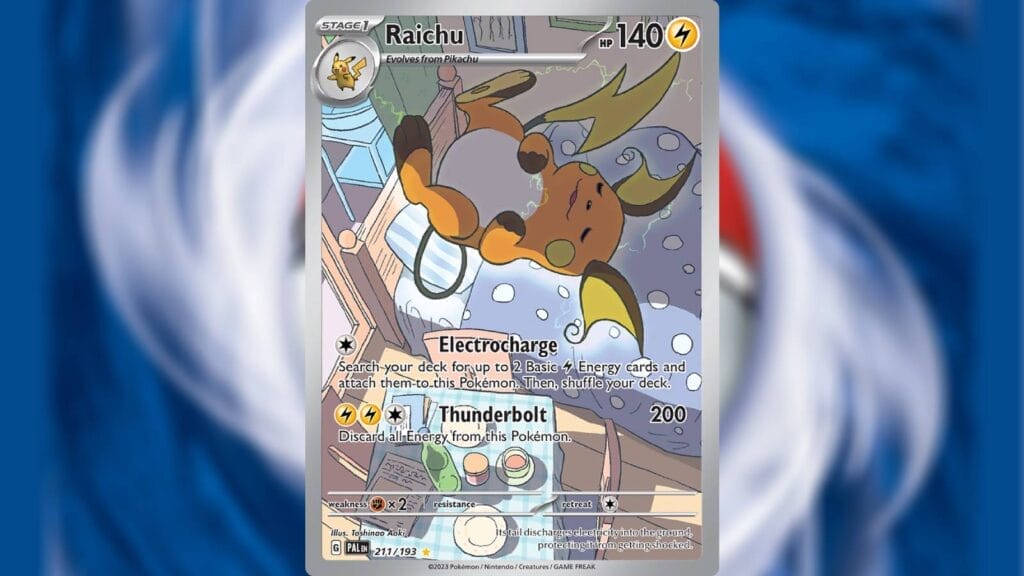 Most Valuable Cards In Paldea Evolved - Raichu