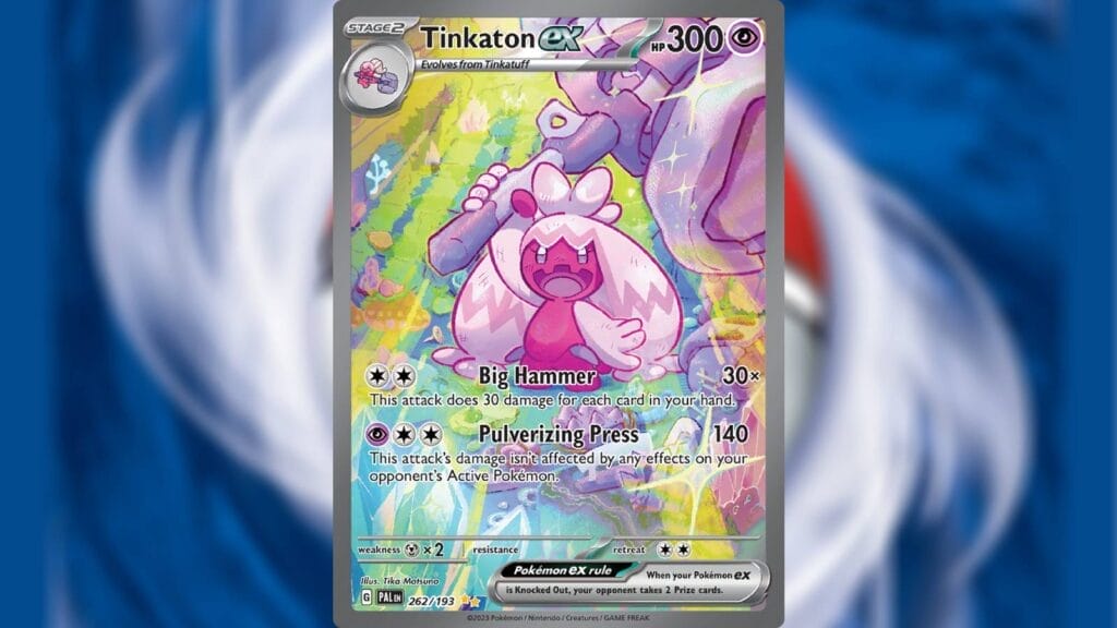 Most Valuable Cards In Paldea Evolved - Tinkaton Ex