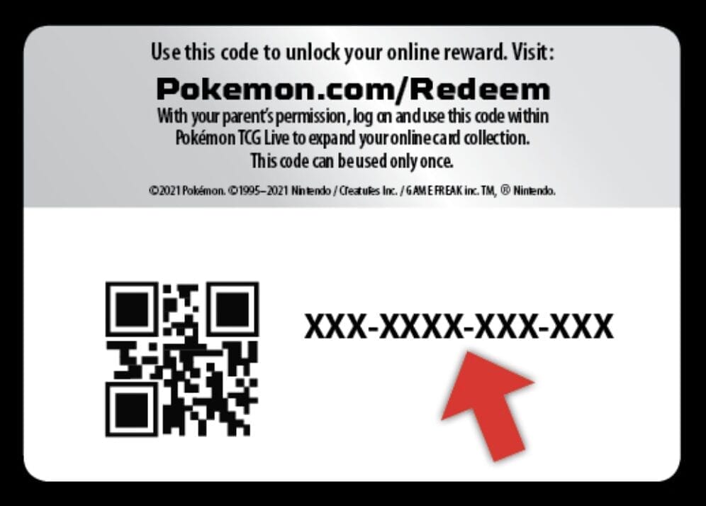 Pokemon Tcg Live Code Card