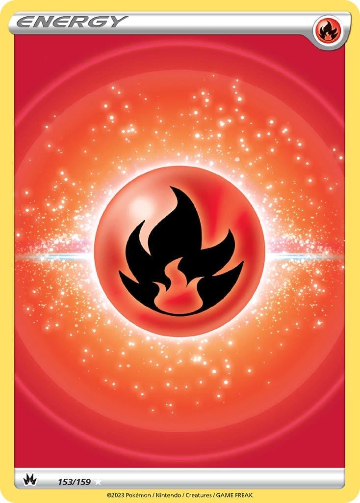 Fire Energy Pokemon Tcg