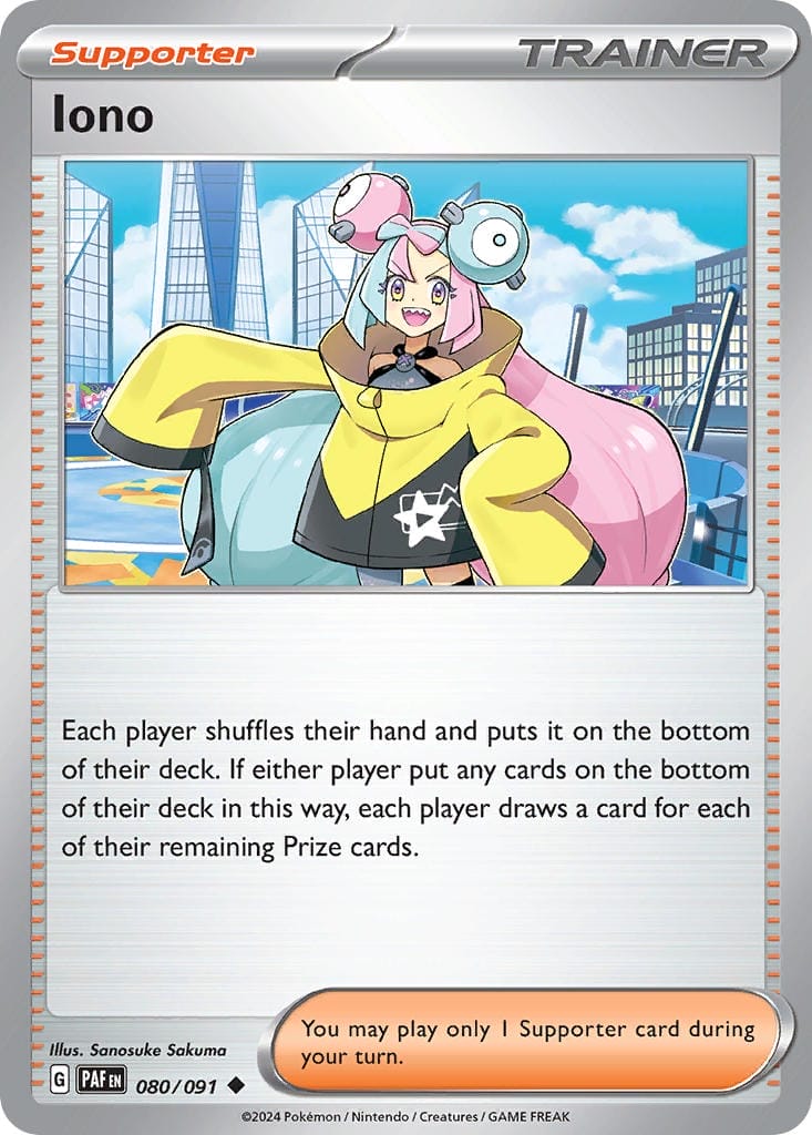 Iono Card Paldean Fates