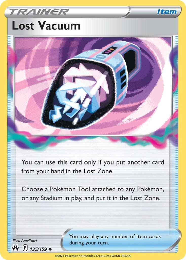 Lost Vacuum Card Crown Zenith
