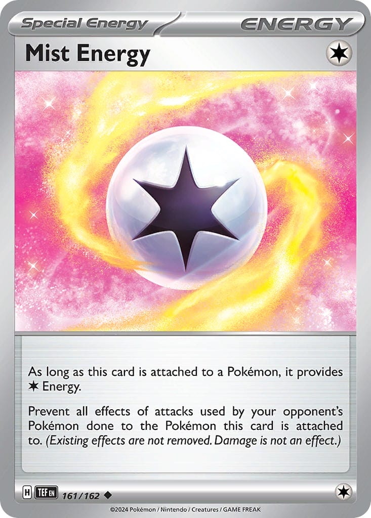 Mist Energy Card Temporal Forces