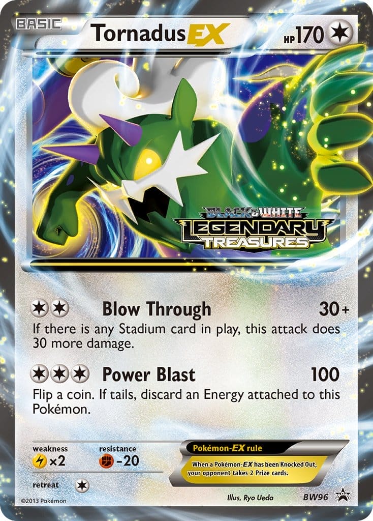 Tornadus-Ex · Black &Amp; White Promos