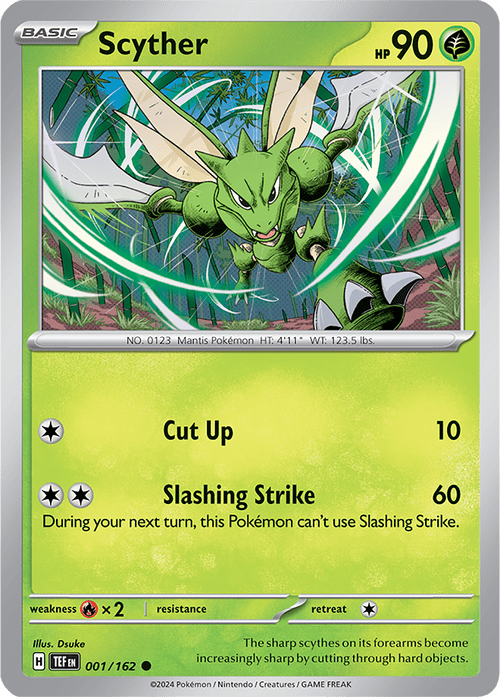 Pokemon Scarlet &Amp; Violet - Temporal Forces Cards - Scyther