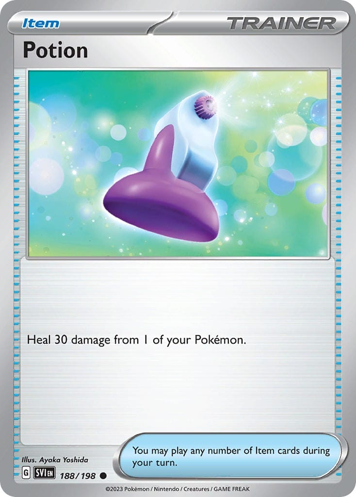 Potion Card Pokemon Tcg