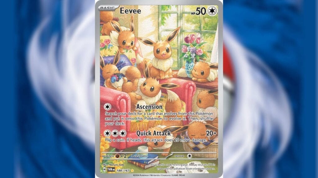 Twilight Masquerade - Eevee (Illustration Rare)