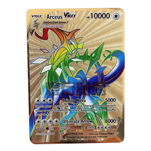 Fake Arceus Vmax Pokemon Card