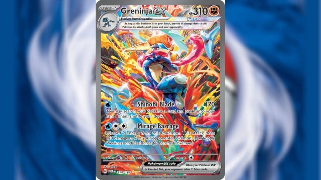 Twilight Masquerade - Greninja Ex (Special Illustration Rare)