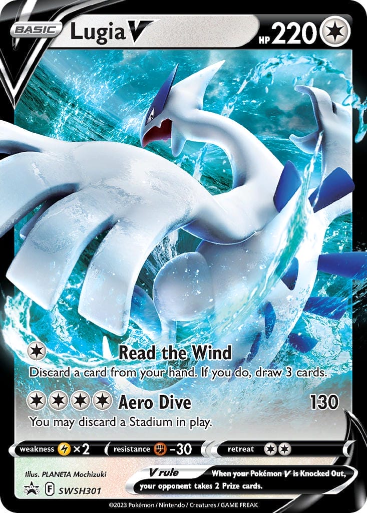 Lugia V · Sword Shield Promos