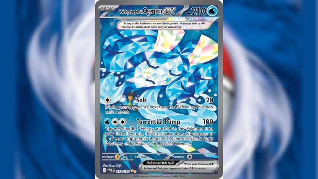 Twilight Masquerade - Wellspring Mask Ogerpon Ex (Special Illustration Rare)