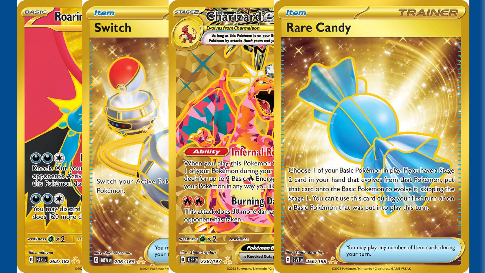 are gold Pokemon cards real