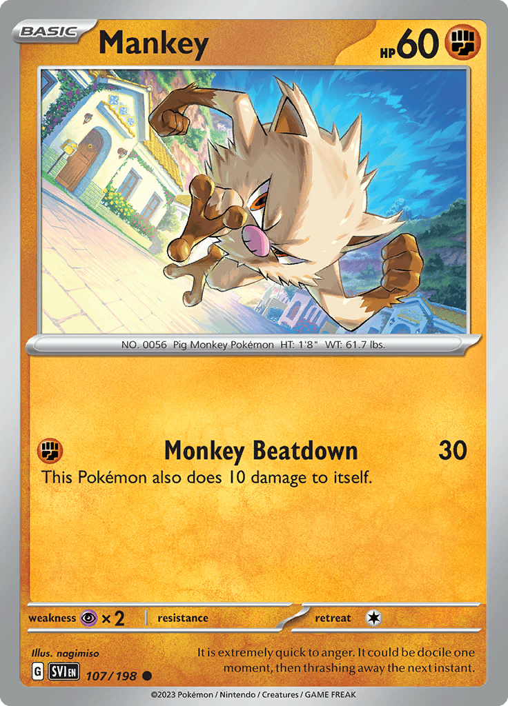 Base Set - Mankey