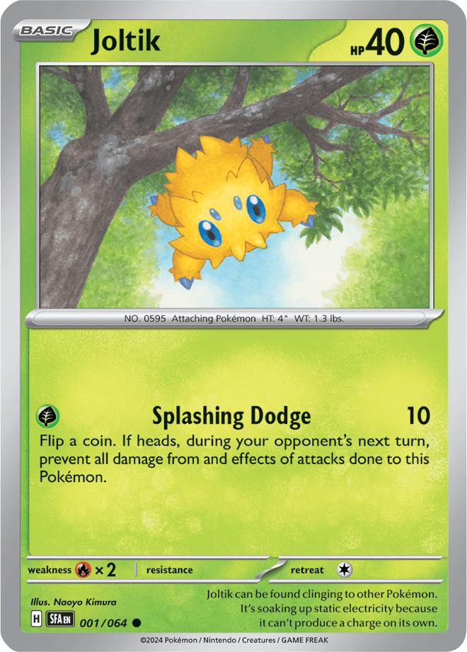 Joltik Card From The Shrouded Fable Set