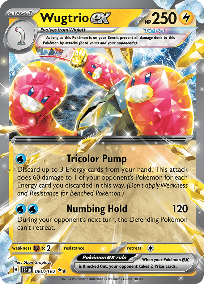 Temporal Forces - Wugtrio Ex