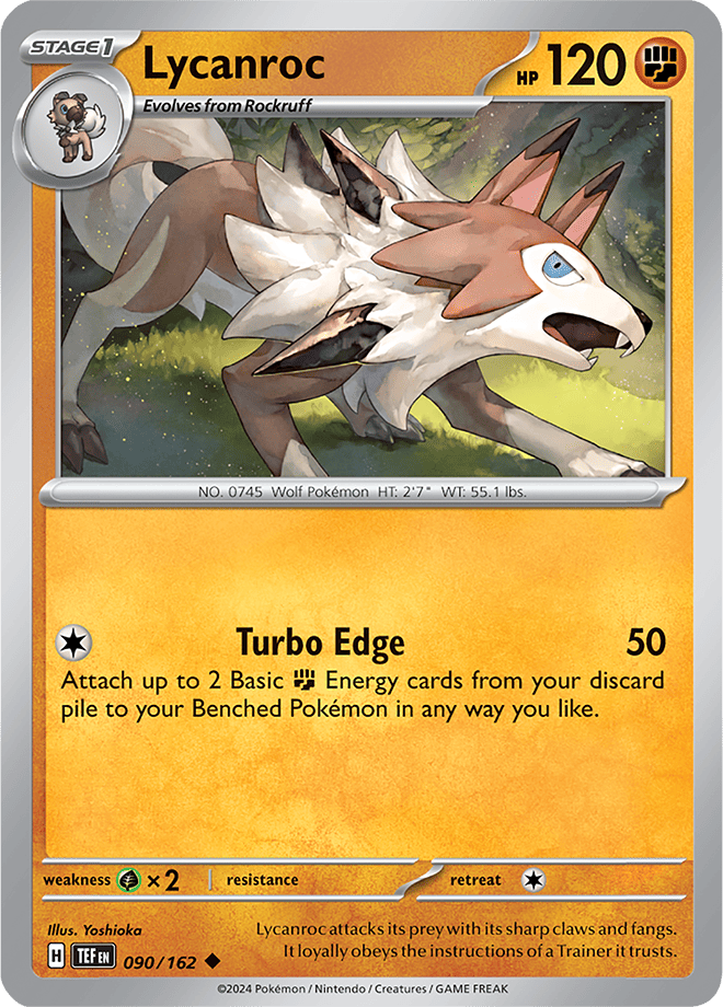 Temporal Forces - Lycanroc