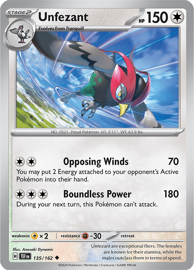 Temporal Forces - Unfezant