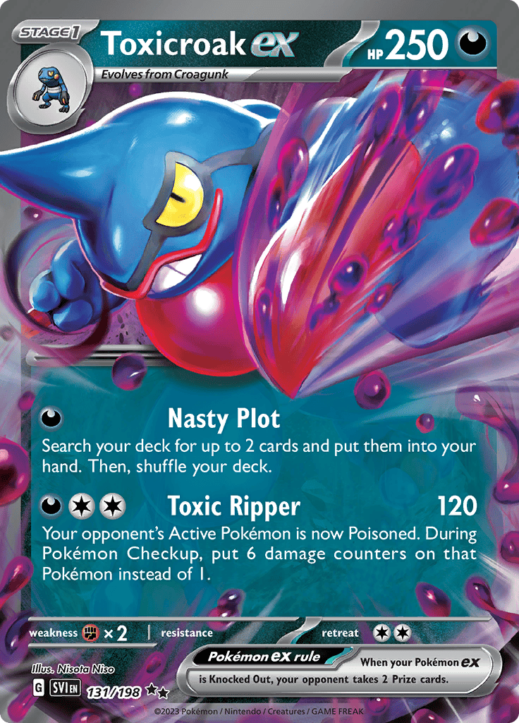 Base Set - Toxicroak Ex