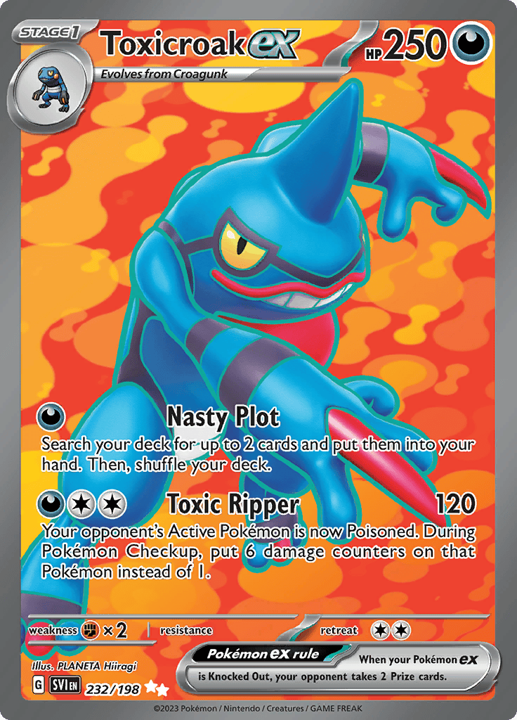 Base Set - Toxicroak Ex