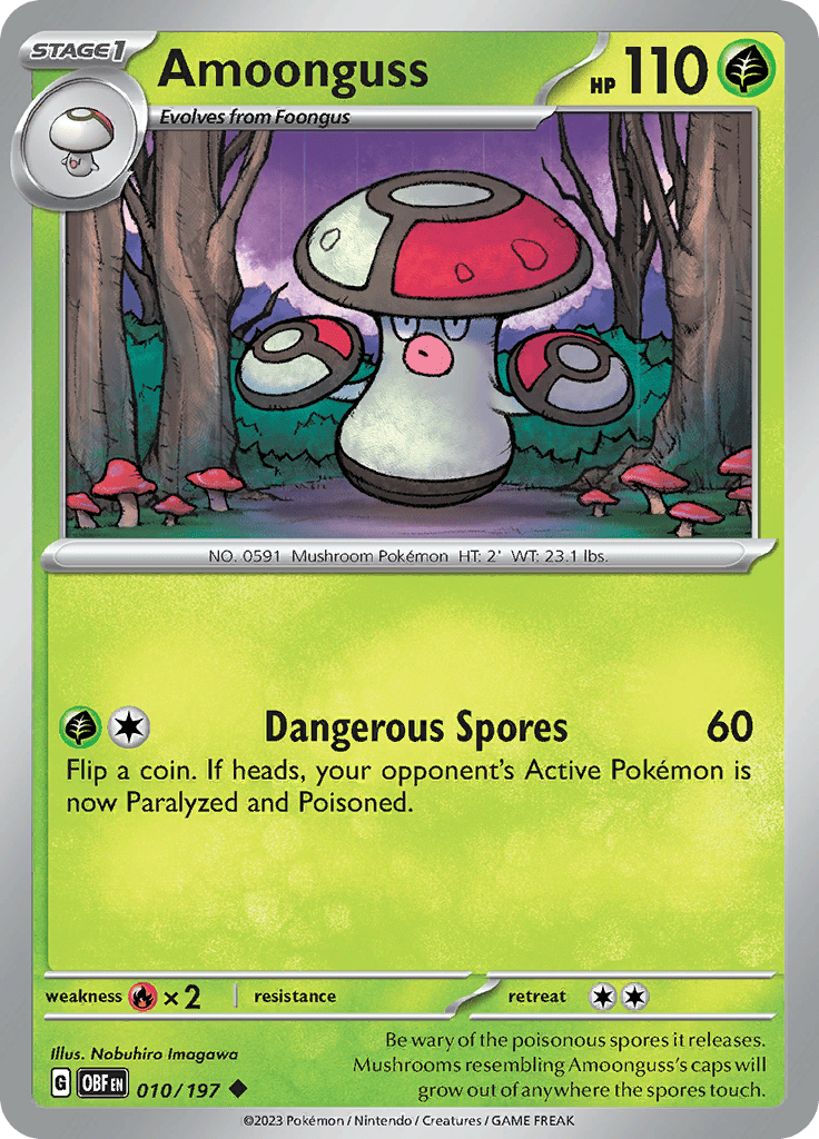 Obsidian Flames - Amoonguss