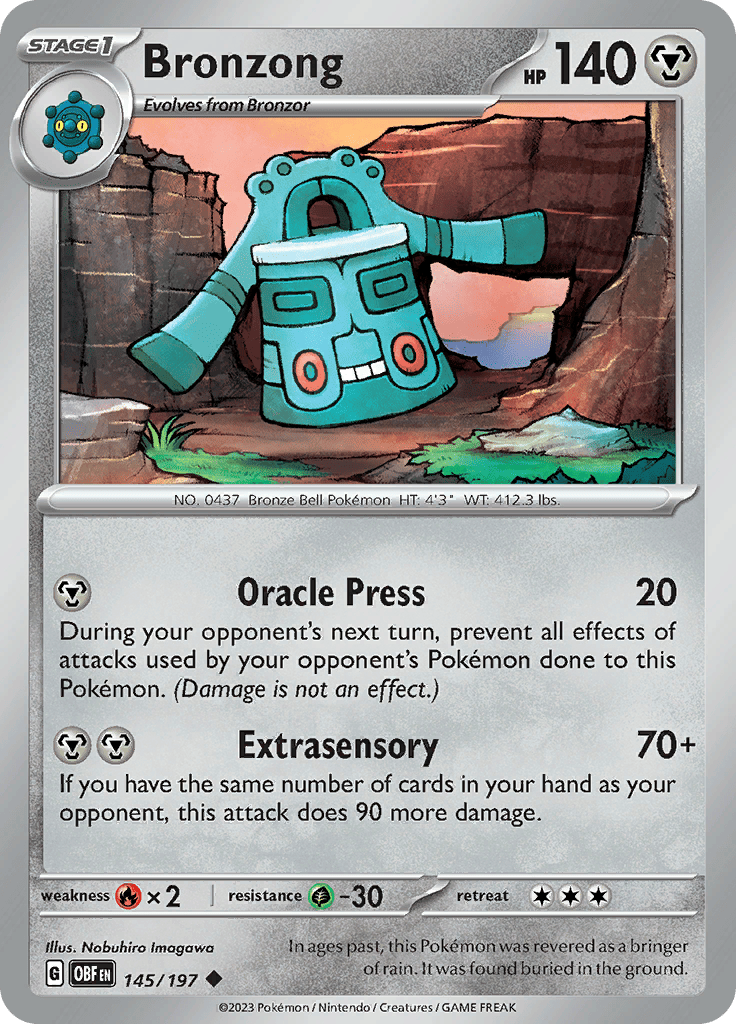 Obsidian Flames - Bronzong