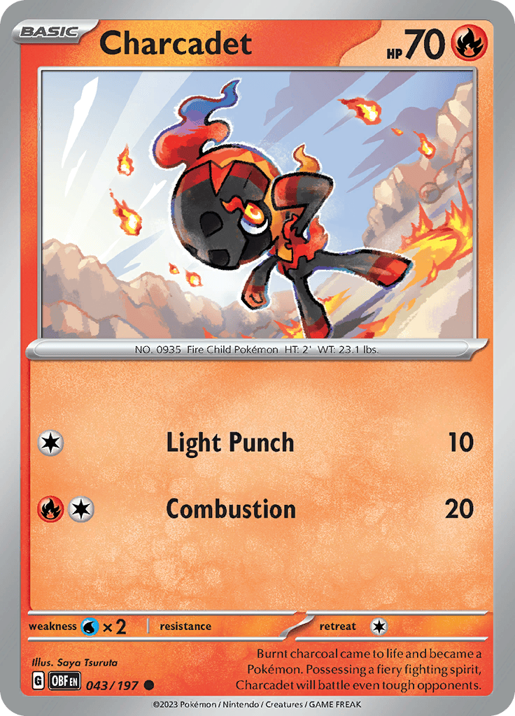 Obsidian Flames - Charcadet