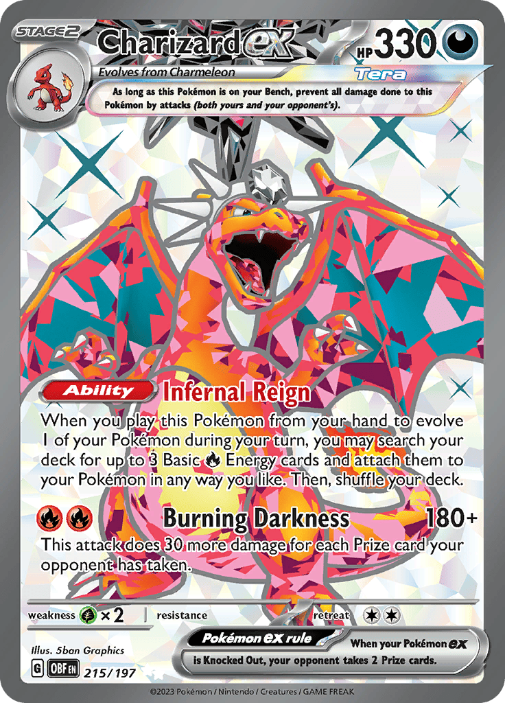 Obsidian Flames - Charizard Ex