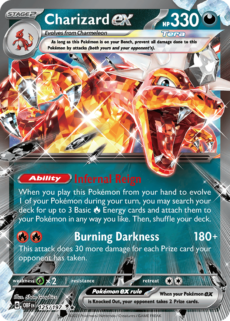 Grimer Obsidian Flames - Charizard Ex