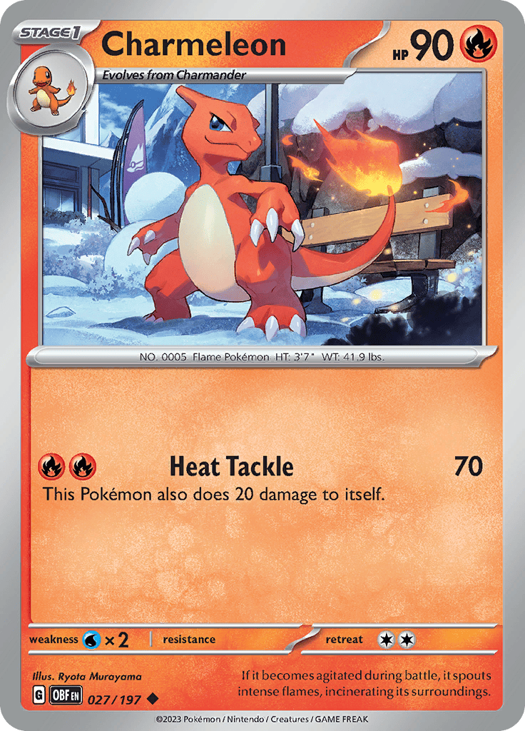 Obsidian Flames - Charmeleon