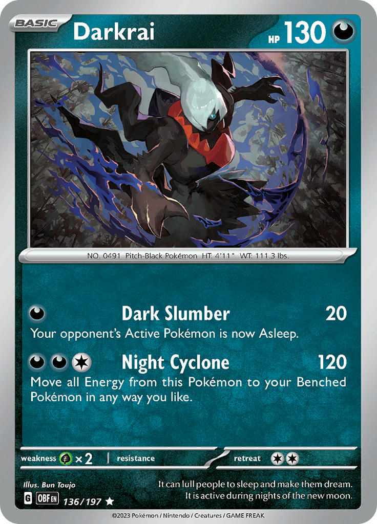 Obsidian Flames - Darkrai
