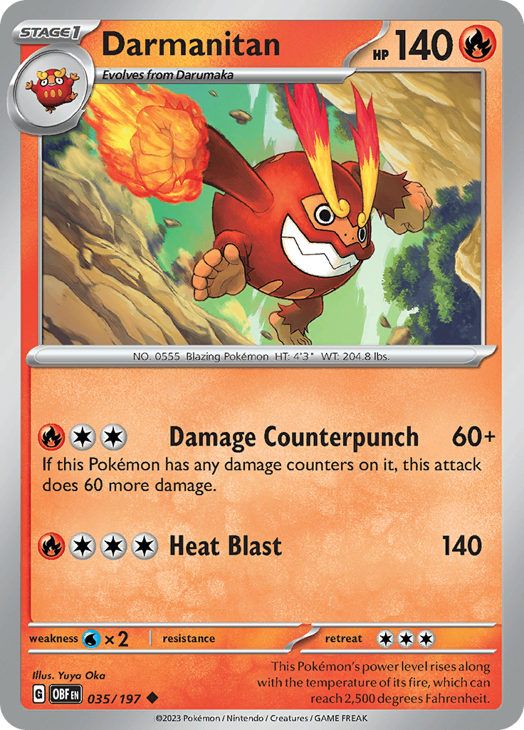 Obsidian Flames - Darmanitan