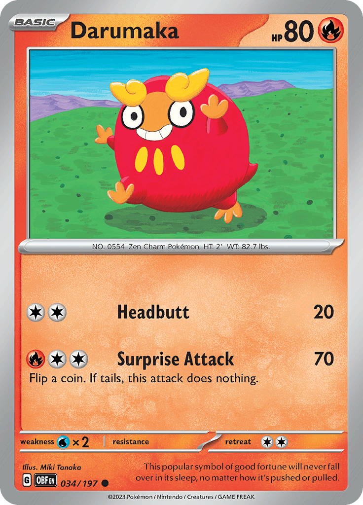 Obsidian Flames - Darumaka