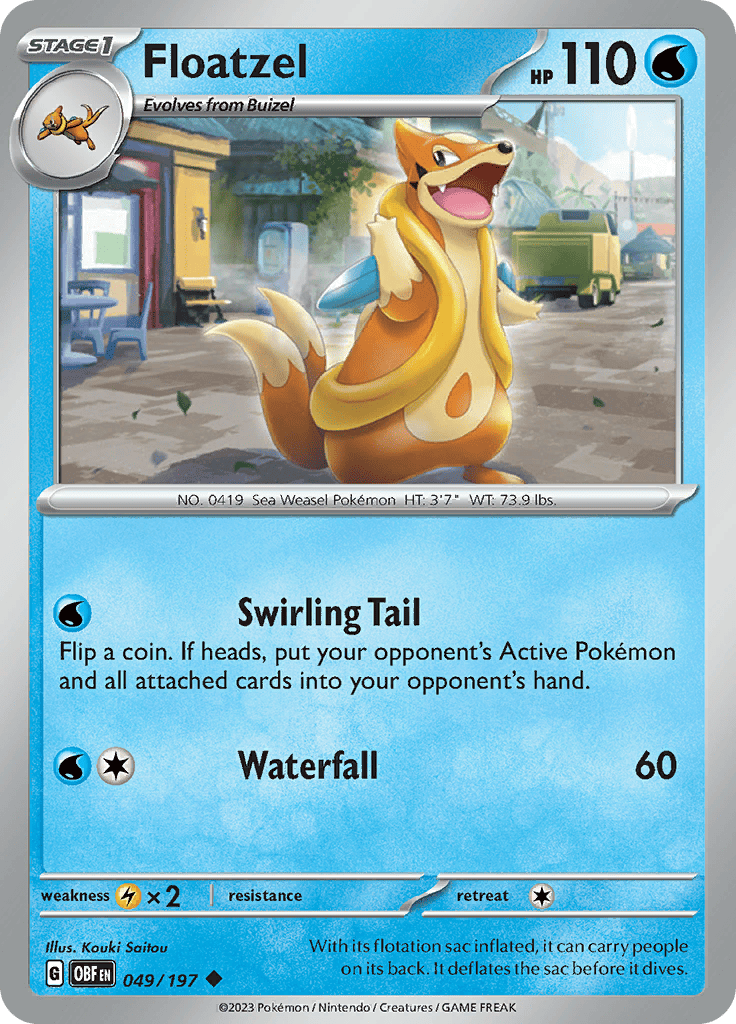 Obsidian Flames - Floatzel