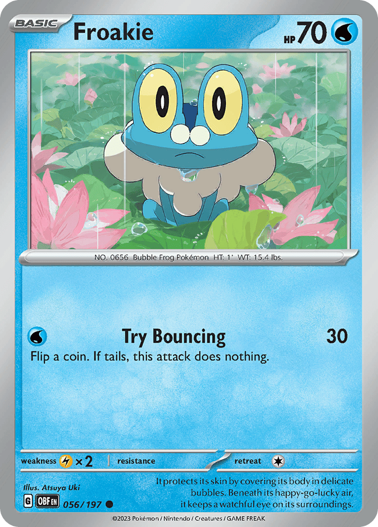 Obsidian Flames - Froakie