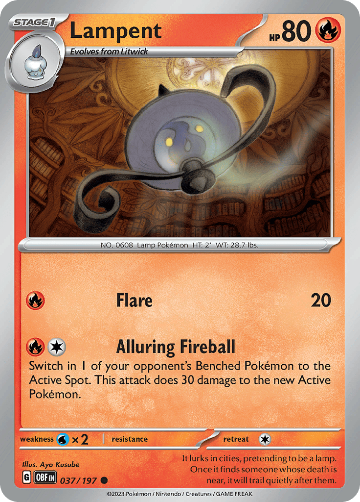 Obsidian Flames - Lampent