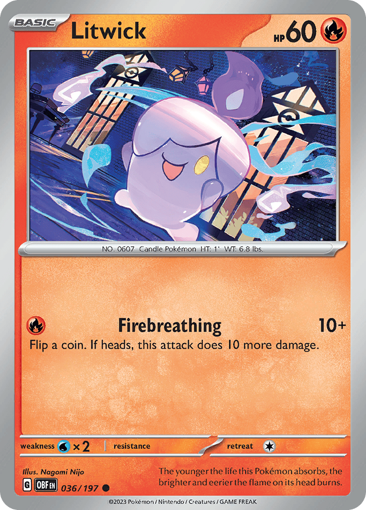 Obsidian Flames - Litwick