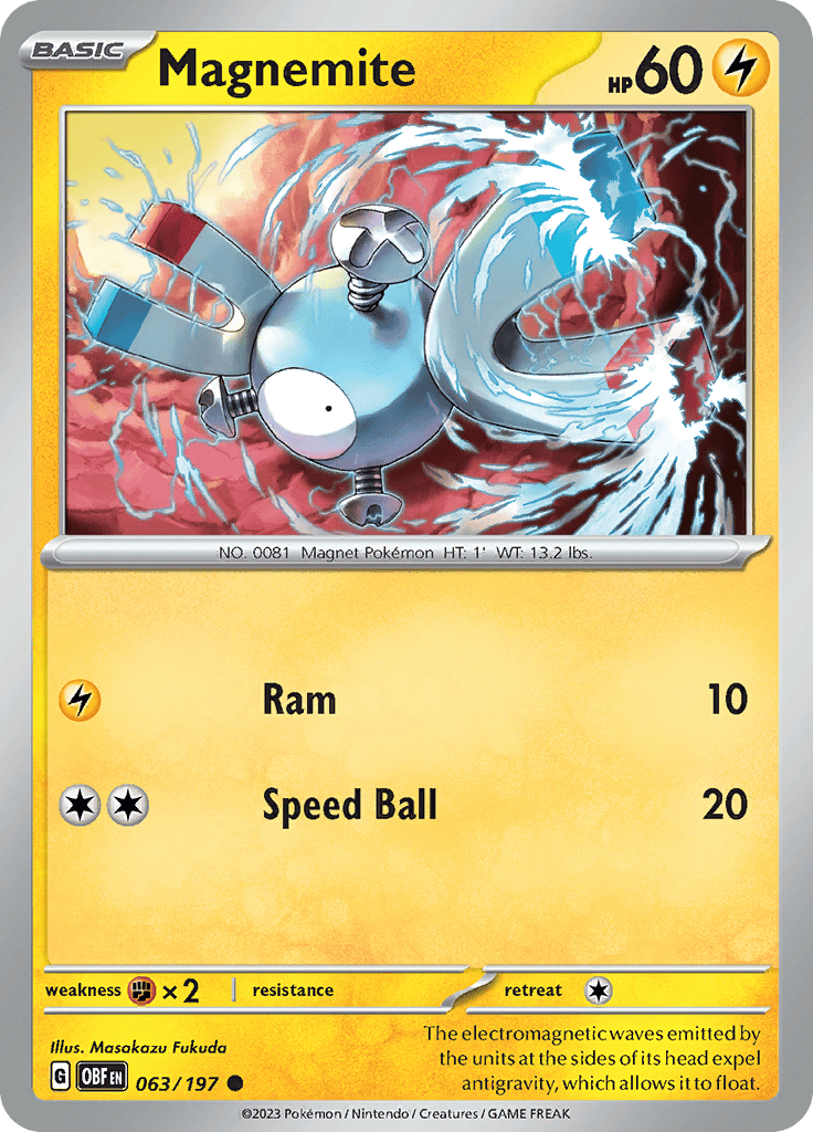 Obsidian Flames - Magnemite