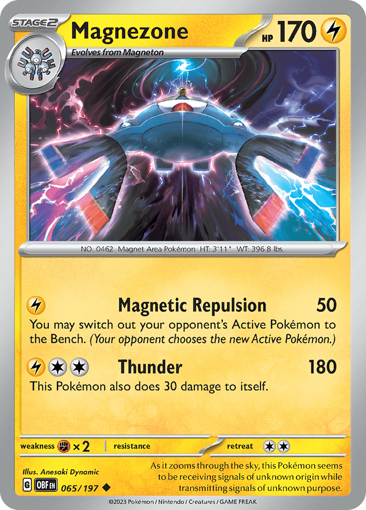 Obsidian Flames - Magnezone