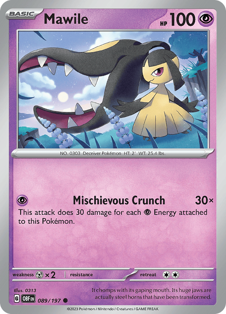 Obsidian Flames - Mawile