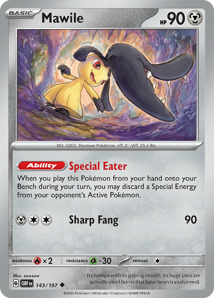 Obsidian Flames - Mawile