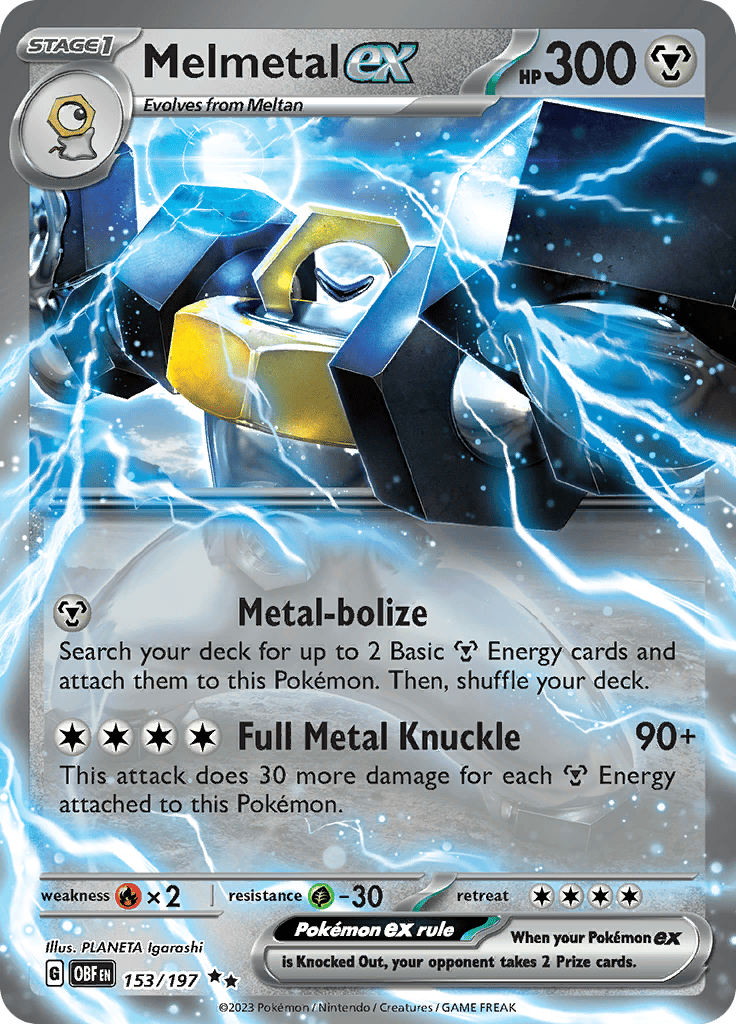 Obsidian Flames - Melmetal Ex