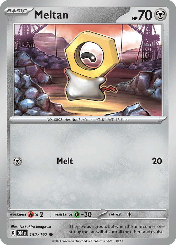 Obsidian Flames - Meltan
